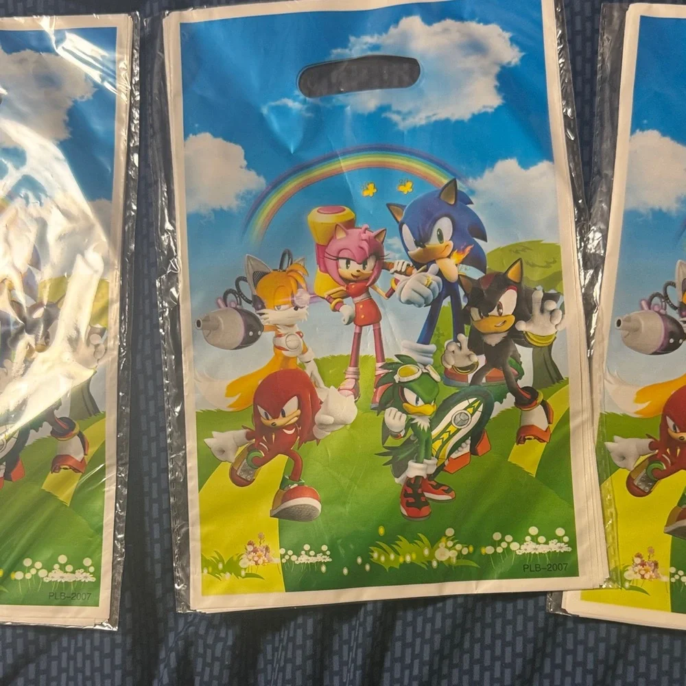 *** 2/$15*** 60 Sonic the Hedgehog Party Favor Bags